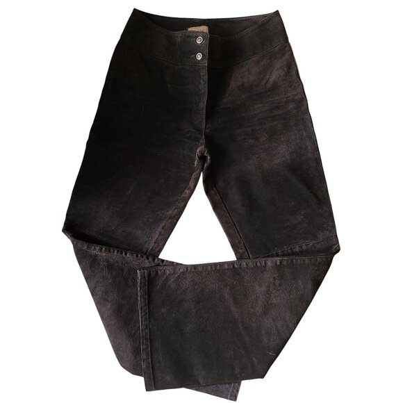 Vintage Skotts Suede Pants - Picture 1 of 10